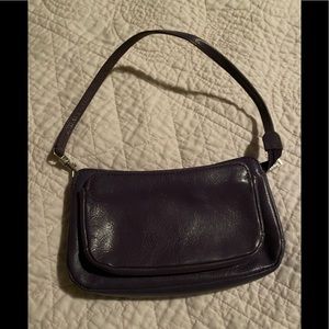 Cute purple clutch purse
